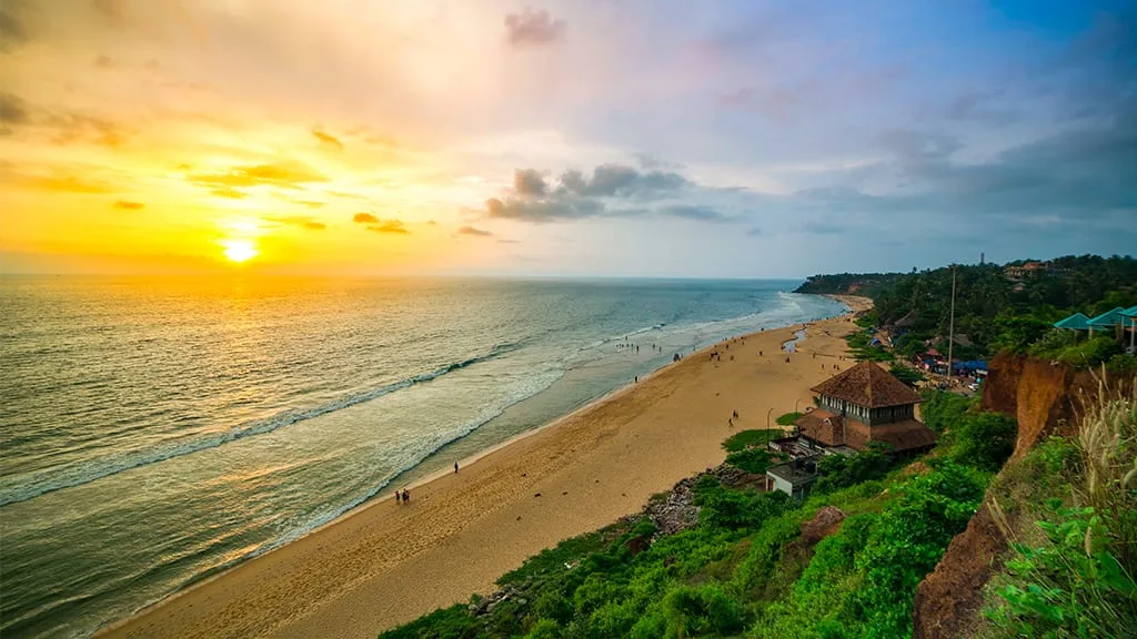 Varkala Cliff