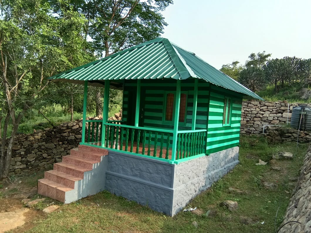 Park Entry Pack-18 ( Churulipetty loghouse) at Chinnar Wildlife Sanctuary
