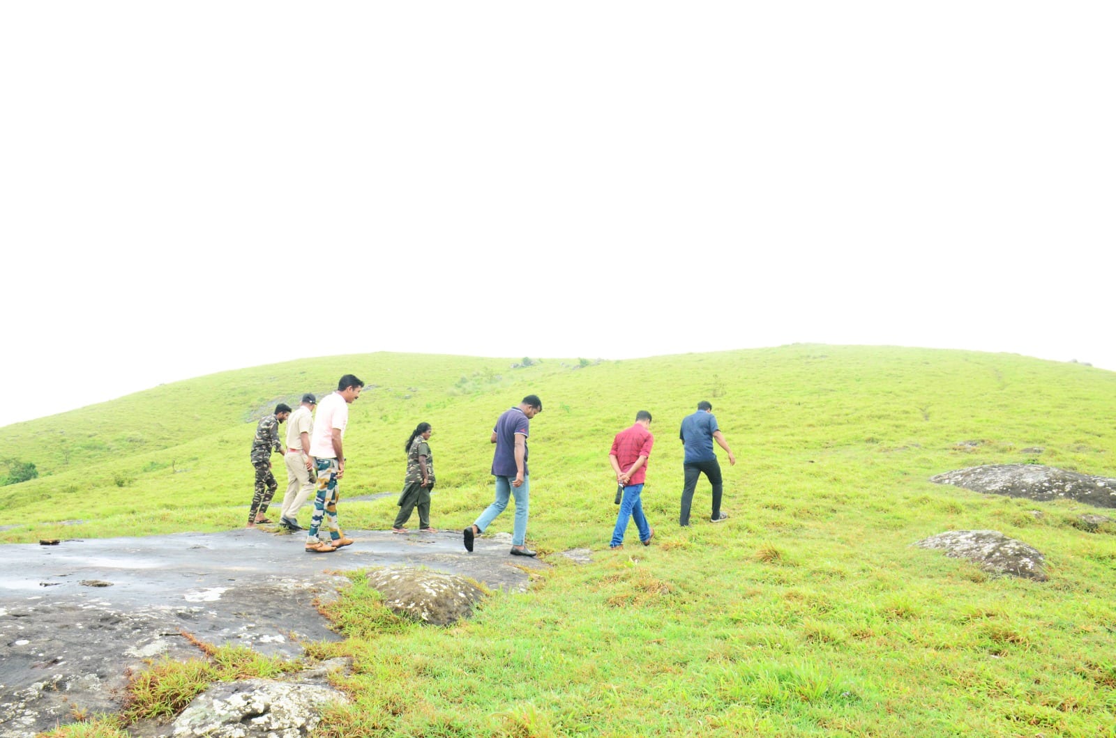 Windy walk at Vagavanam at Vagavanam
