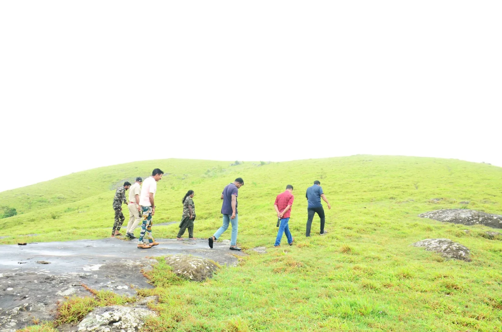 Windy walk at Vagavanam at Vagavanam